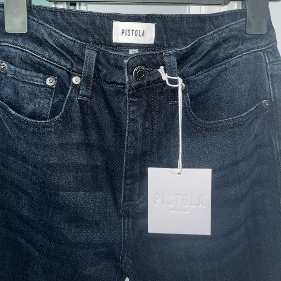 NWT Pistola Lennon High Rise Crop Boot Jeans - Picture 3 of 6